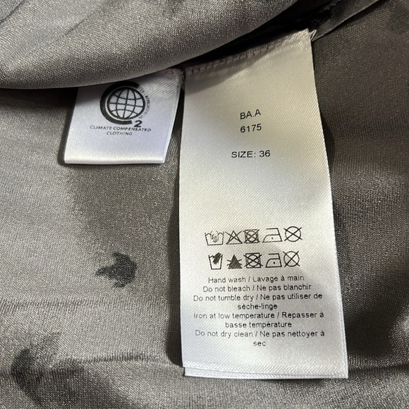 Ganni Silk Stretch Satin Dress Size Small NWT - Picture 8 of 13